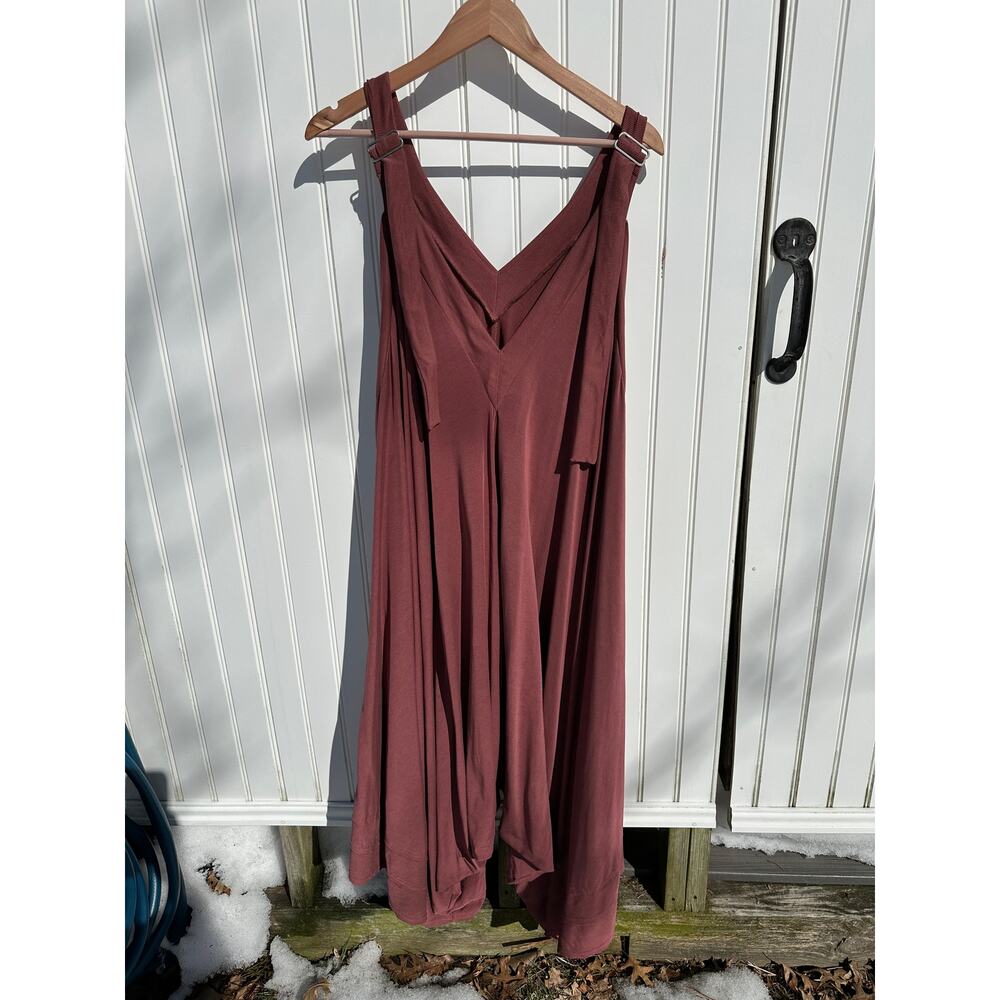 Free People FP Movement Seven Stars Jumpsuit Small Comeback Copper Onesie Romper - Picture 3 of 16